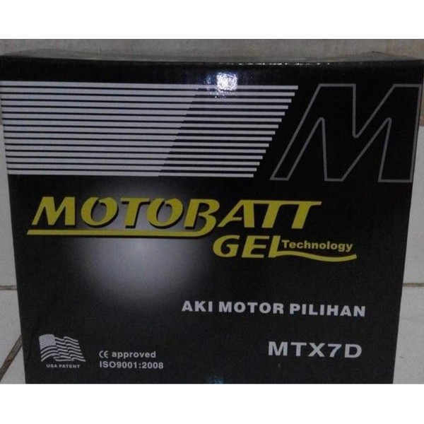 aki motor yamaha scorpio motobatt motobat MTX7D accu gel ORIGINAL pabrik aki bagus