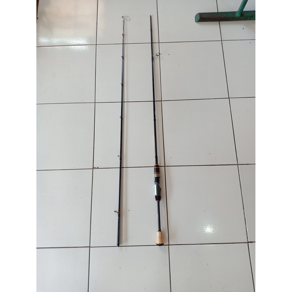 Joran UL Magno Caman 2-6lb Doubel Sambung Carbon Hollow