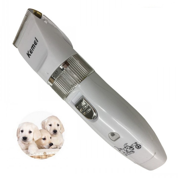 Kemei KM-107 Alat Cukur Bulu Kucing Dan Anjing Pet Clipper