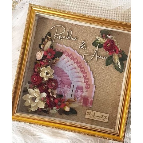 MAHAR RUSTIC FRAME EMAS