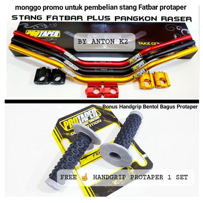 STANG MOTOR/STIR MOTOR MODEL FATBAR PLUS PANGKON RASER STANG VARIASI AKSESORIS MOTOR