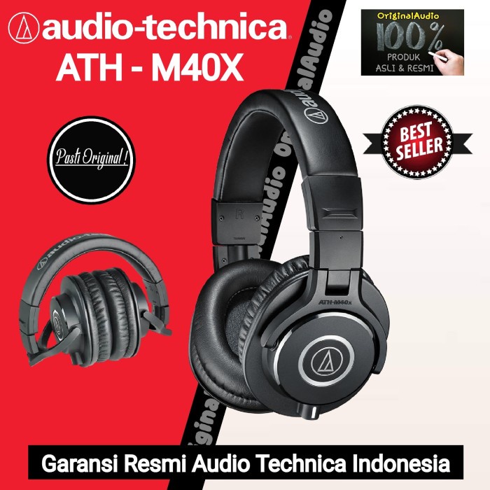 Audio Technica Ath M40X / Ath-M40X Headphone Recording