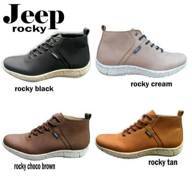 Sepatu pria boot casual