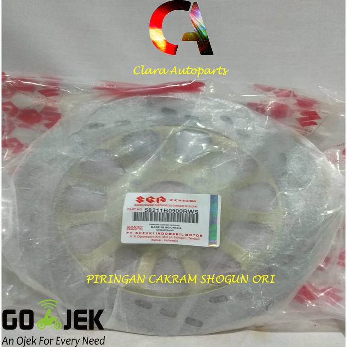 PIRINGAN CAKRAM DEPAN SHOGUN CAKRAM SHOGUN 110 PIRINGAN CAKRAM TORNADO