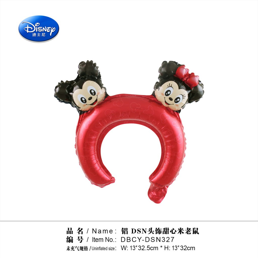 Bando balon mine mouse berlampu