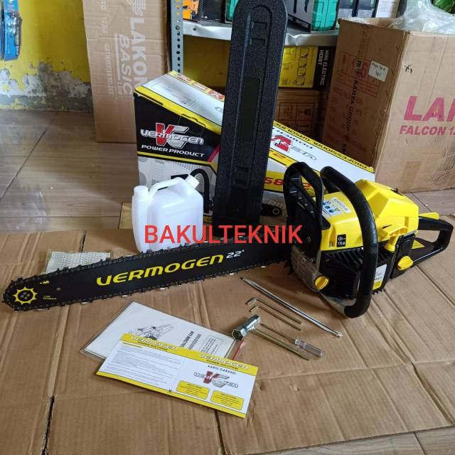 Chainsaw vermogen 22in mesin gergaji pohon 22in vermogen
