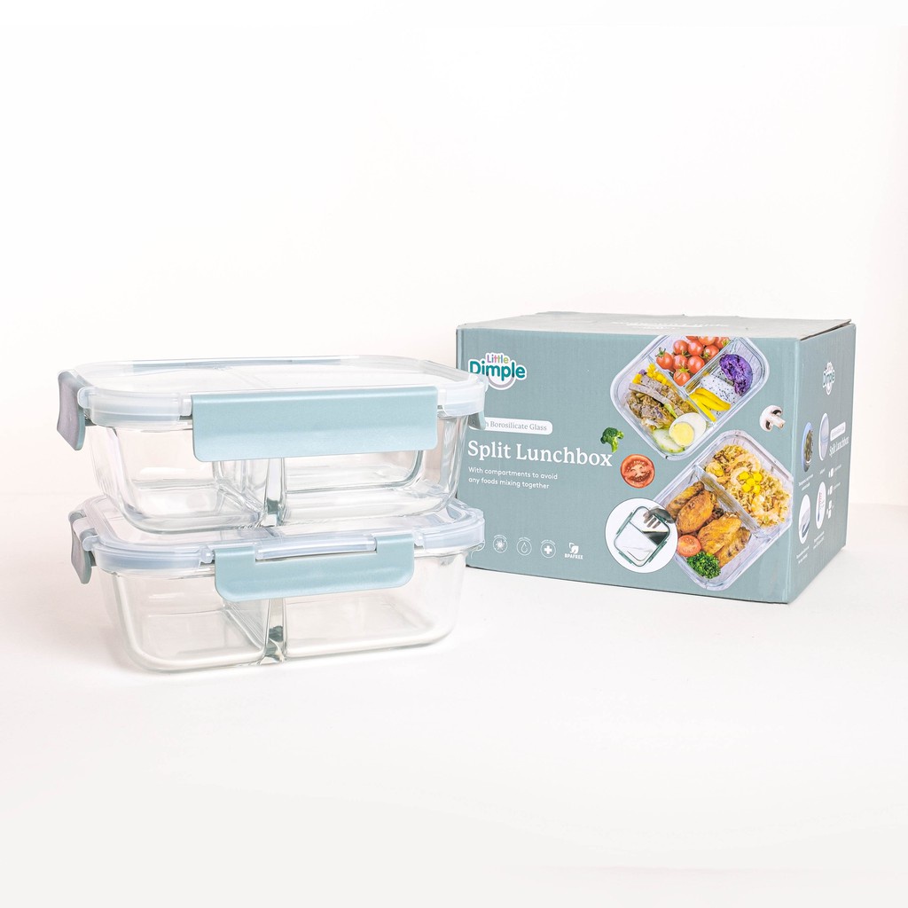 Little Dimple Split Lunchbox / Kotak Makan -  LD-SLB