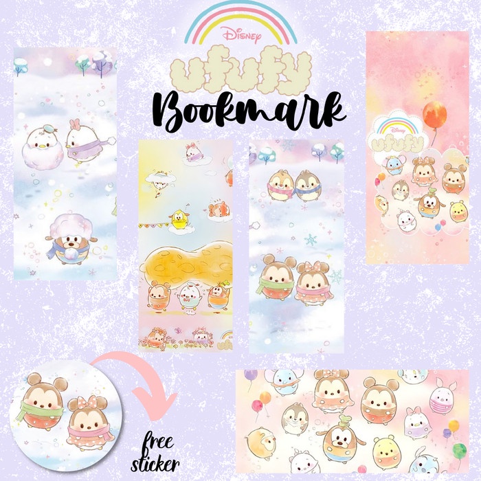

Nikmati Pembatas Buku Ufufy Ufufy Bookmark High Quality 5Pcs Trendi
