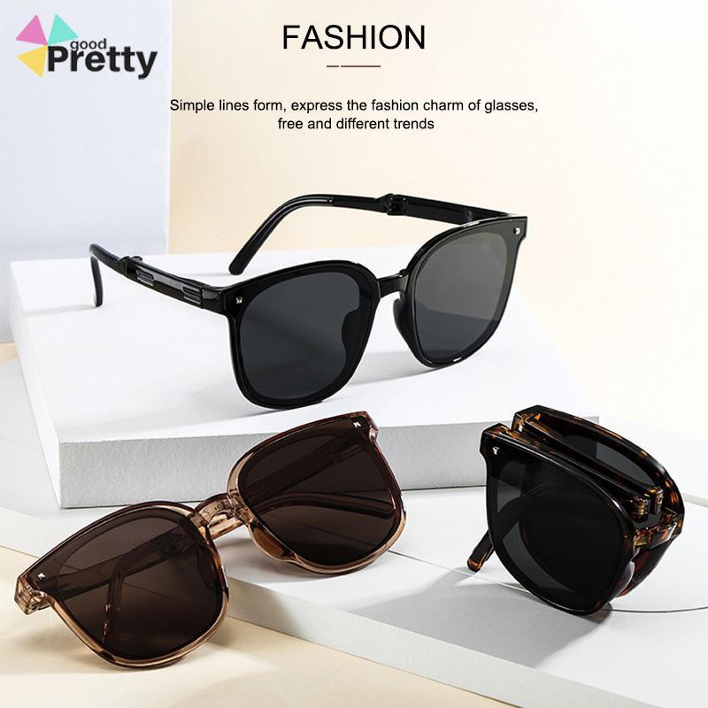 Kacamata Hitam Tabir Surya 2022 Anti Ultraviolet Model Lipat Untuk Pria Dan Wanita Mengemudi - PD