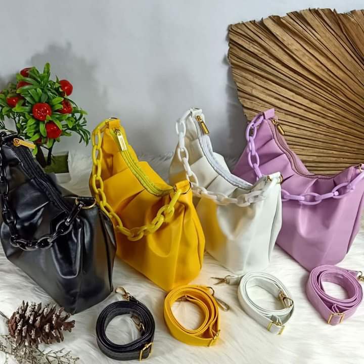 Tas Selempang Wanita / Tas Bahu Wanita / Tas Kerut Korean Rample / Tas Wanita Terbaru 2021