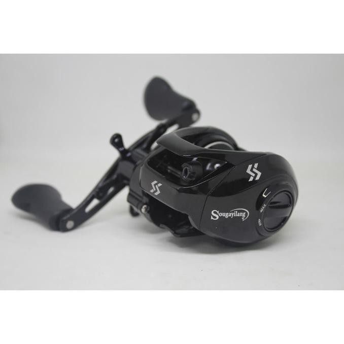 TERMURAH Reel Pancing Bait Casting Sougayilang Bc 12+1 Ball Bearing