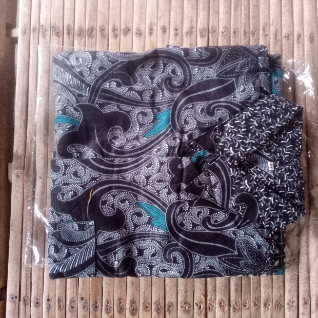 Batik Couple Keluarga - Bisa Cod - Couple Batik Indonesia Sarimbit Gamis Familly  - Batik Putra Hadi