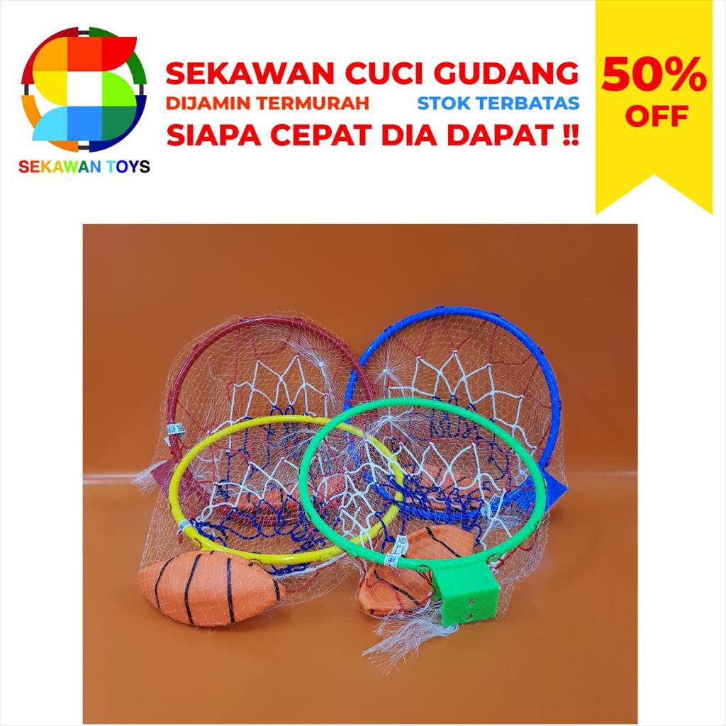 ( BISA COD ) Mainan Basket Ball Ring/ Mainan Ring Basket FREE BOLA