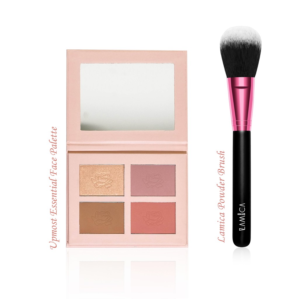 

Upmost Faith bundle (Essential Face Palette + Lamica Powder Brush)
