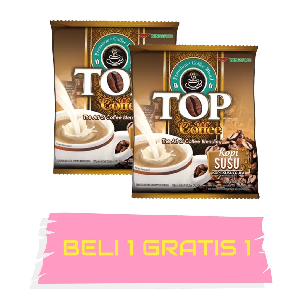 

TERMURAH...!!!! TOP KOPI KRIM SUSU BELI 1 GRATIS 1