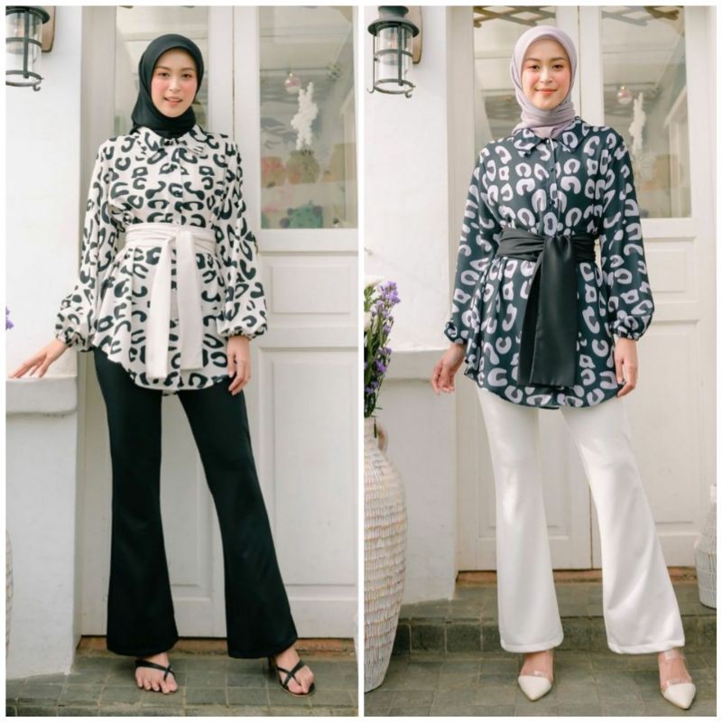 baju / premium lean top radwah / top, atasan, tunik, pakaian wanita atasan, baju atasan