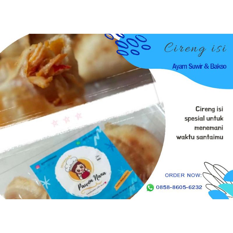 

Cireng mercon/ Cireng isi ayam suwir/ cireng bakso/ cireng isi/ cireng pedas/ cireng Frozen food