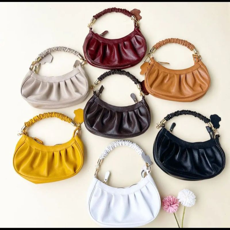 tas wanita jinjing pesta garut asli kulit ori