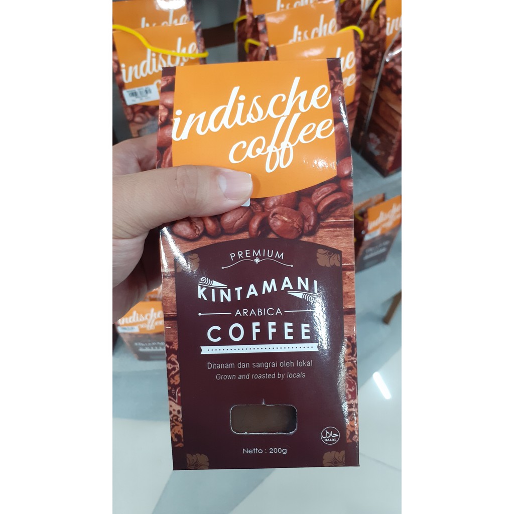 &quot;INDISCHE KOPI&quot; ARABICA KOPI PREMIUM ASLI KINTAMANI BALI 200gr