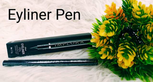 Implora - Eyeliner Pen Implora Black Waterproof Dramatic Lock