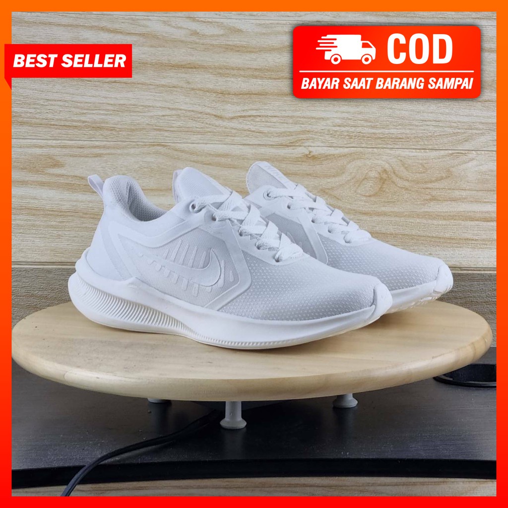 SEPATU WANITA RUNNING NIKE ZOOM PEGASUS FULL PUTIH SNEAKERS TERMURAH TERBARU TERLARIS PROMO