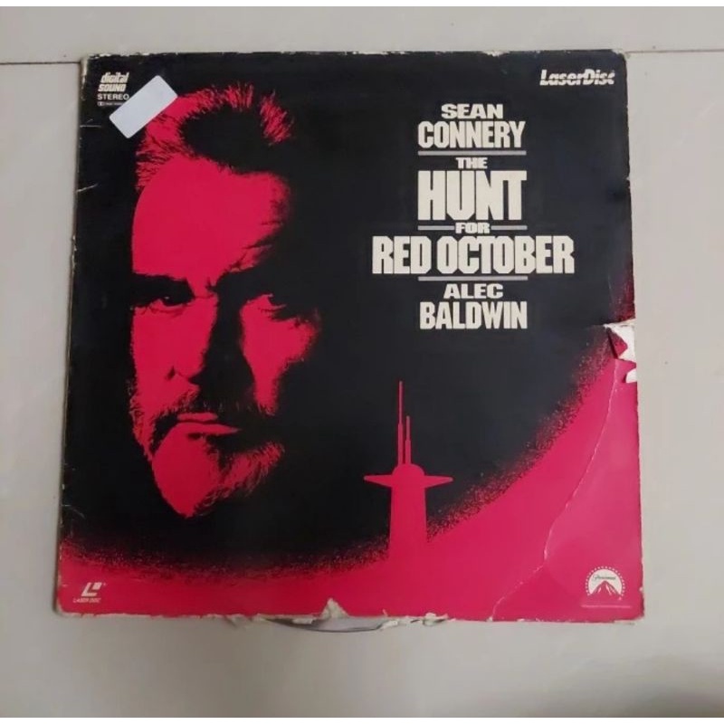 Kaset Piringan Laser disc The Hunt for Red October