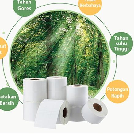 

Baru - （）label thermal label stiker bare label pengiriman 100x150 / 250 pcs