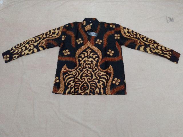 Men Sale Kemeja Batik Slimfit Baju Batik Pria Atasan Modern Murah Premium Motif Sukmo Jagad Larisso