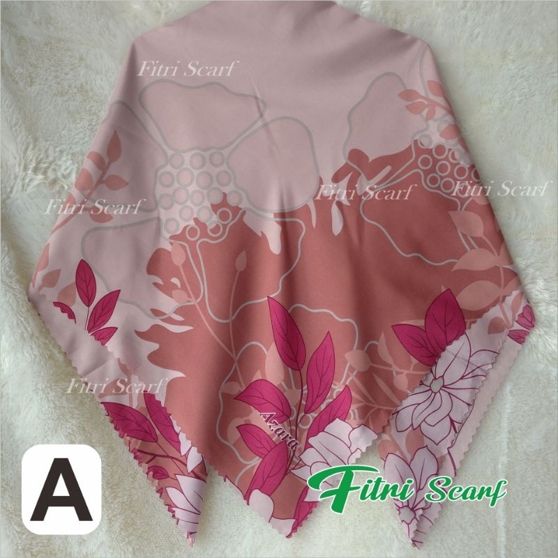 Jilbab PILIH WARNA PILIH MOTIF AZARA LASER segiempat  motif hijab motif kerudung DANISA D1 100-A