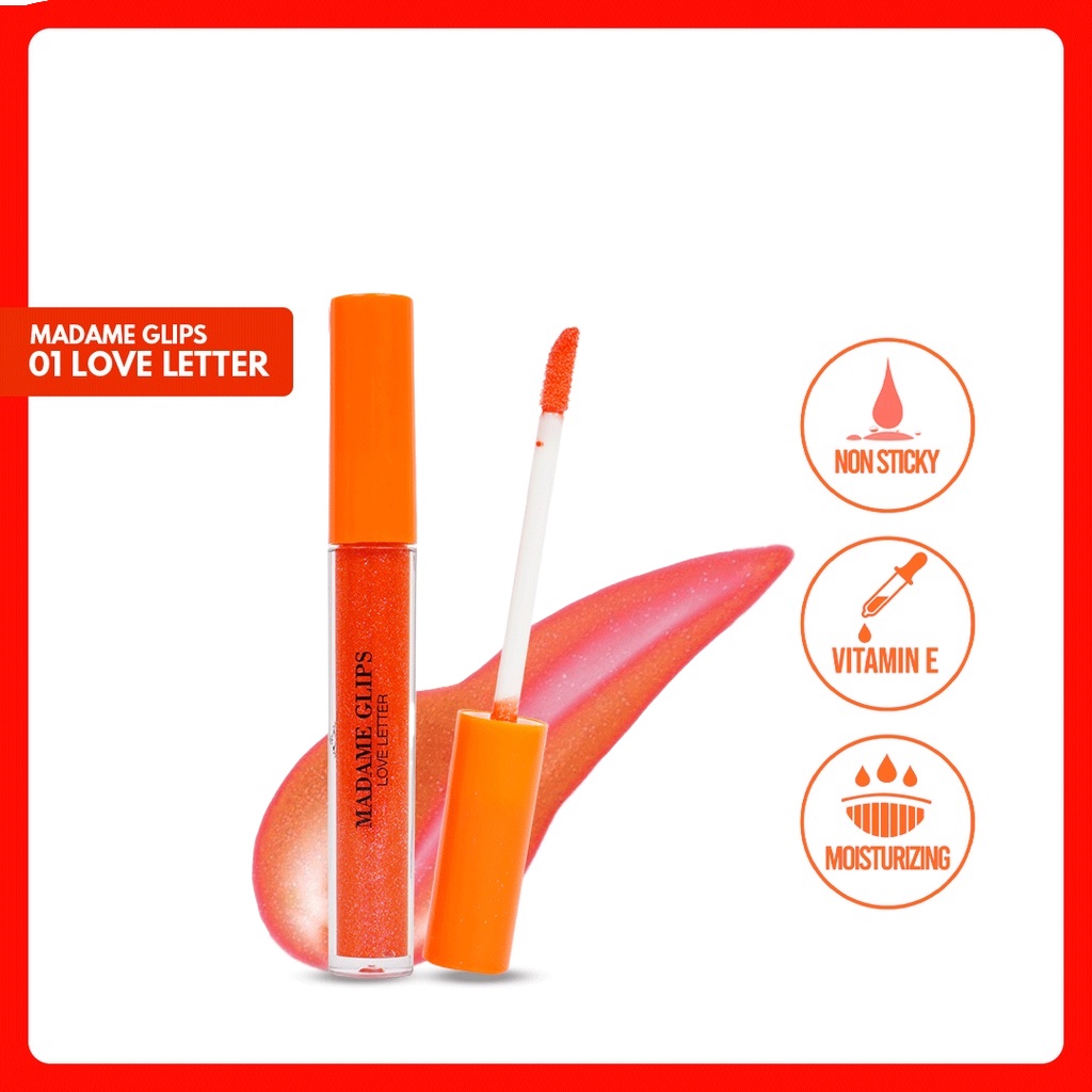 Madame Gie Madame Glips Make Up Lip Gloss