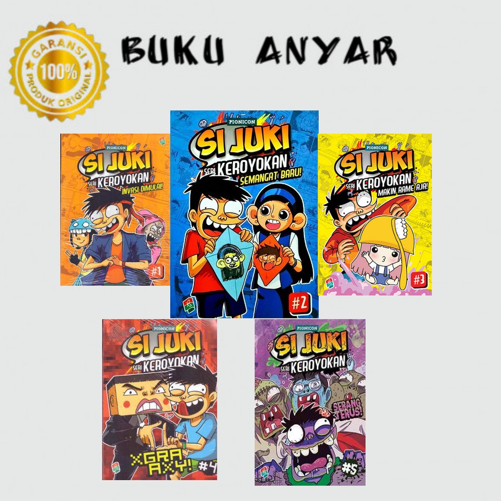 SERI KOMIK SI JUKI KEROYOKAN 1-15 ORIGINAL
