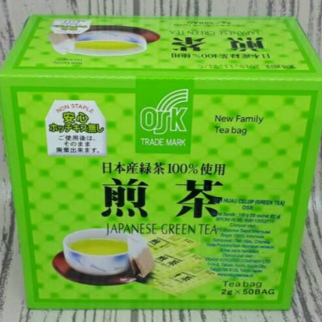 

Japenesse Green Tea OSK Teh Hijau Jepang 50s