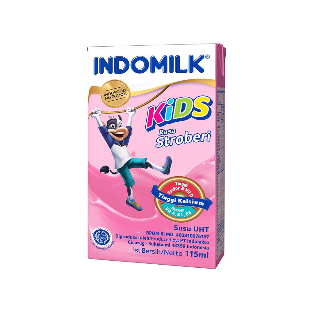 

INDOMILK KID UHT STRAWBERRY 115ML