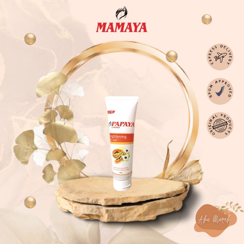 MAMAYA FACIAL FOAM BRIGHTENING 100 GR