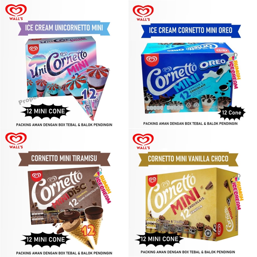 

Ice Cream Cornetto Mini wall's