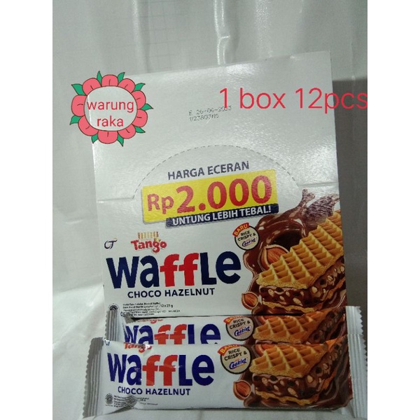 

Tango waffle choco hazelnut/1 box isi 12pcsX25gram