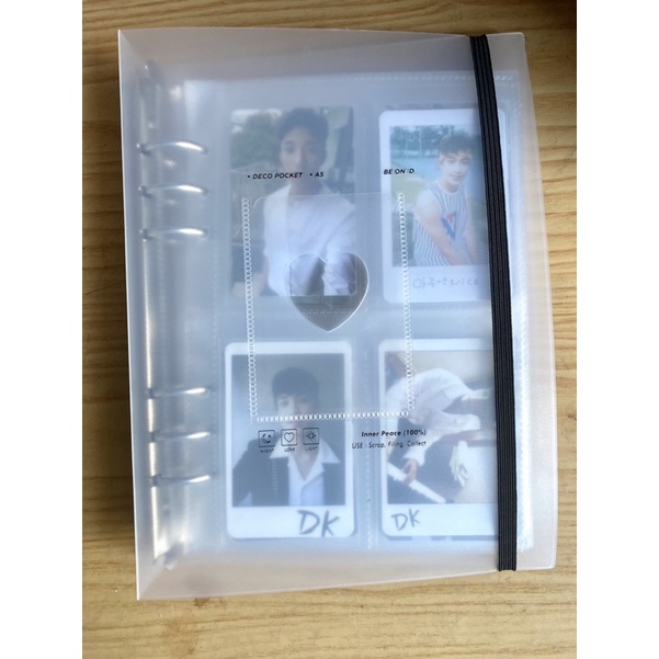 preloved binder beond luluroom a4 with sleeve 4p & 1p