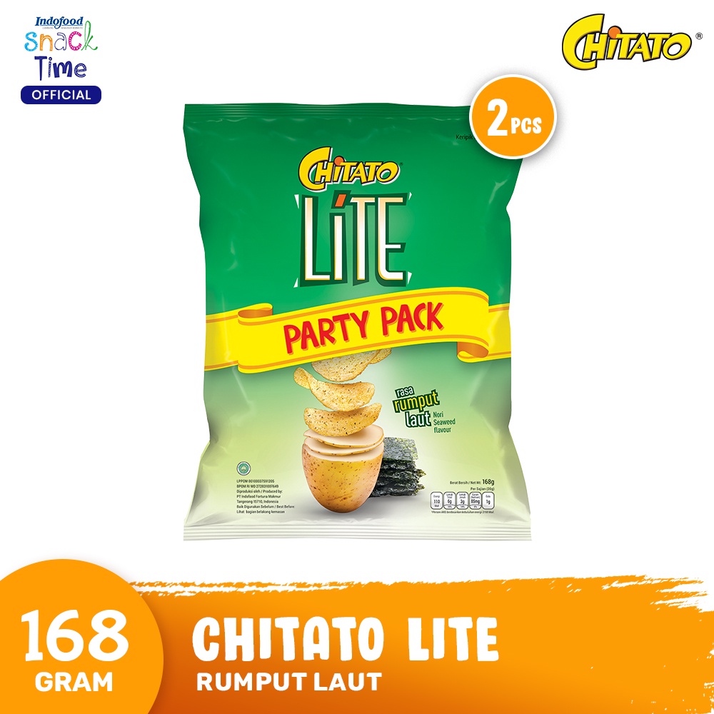 

Chitato Lite Rumput Laut 168 Gr - 2 Pcs