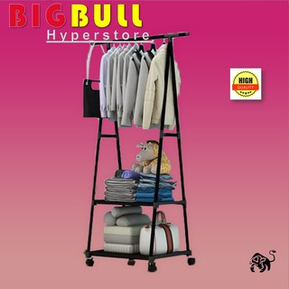  Rak  Baju  Portable  Triangle Stand Hanger Gantungan Rak  