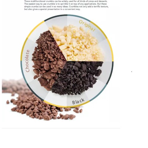 La Kreiva Crumble Chocolate Coarse 500 Gr