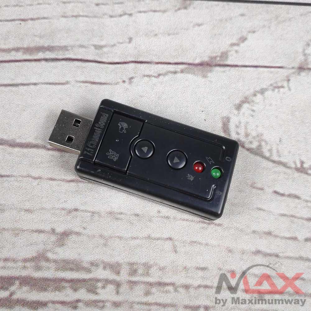 Taffware External USB Sound Card 7.1 Channel Adapter Menjernihkan input dan output audio bawaan laptop untuk Zoom live streaming tele conference rapat USB 2.0 Sound Card 7.1 Channel 3D Virtual 12Mbps Audio Mic Speaker Adapter for PC Desktop