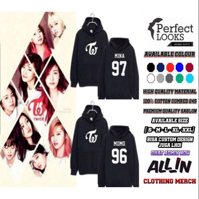 twice hoodie merch