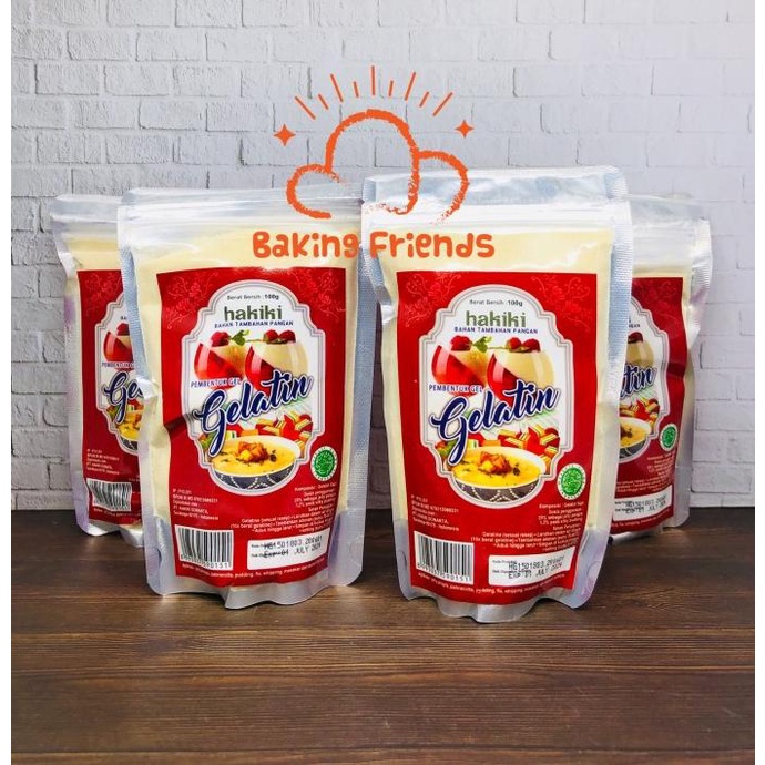 

$$$$] Gelatin Hakiki Bubuk 100Gr / Gelatin Powder HALAL