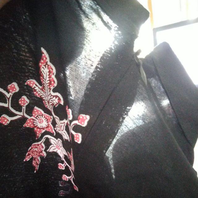 Bisa Cod Ready Xxl - Baju Batik Wanita Termurah Tunik Motif Cibulan Merah - Batik Ifa