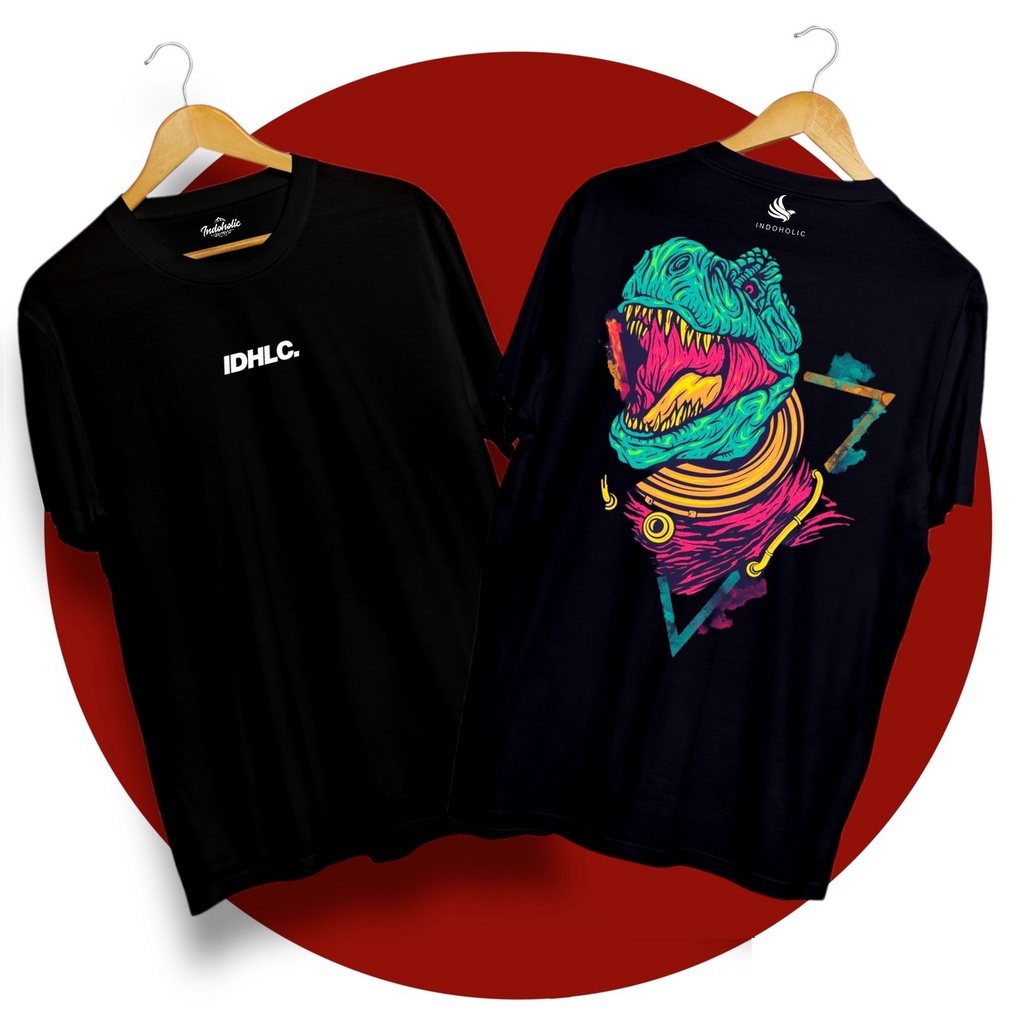 Indoholic kaos pria kaos wanita kaos distro baju kaos pria kaos oversize kaos polos H&amp;M Kaos Cewek Kaos Murah Nasa Kaos Surfing Original Dinosaurus Dinosaur