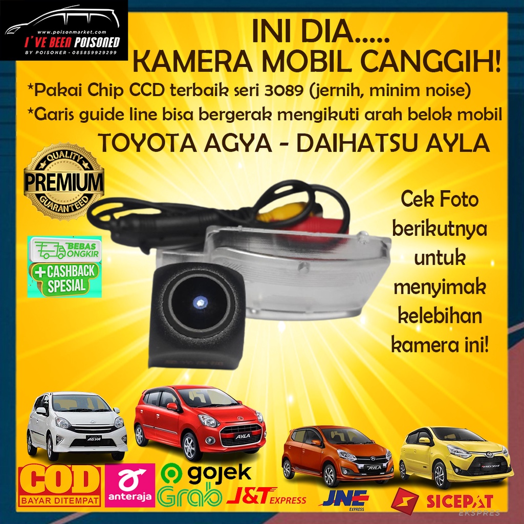 Mengupas Fitur Audio Kamera Mundur Toyota Agya: Keamanan dan Kenyamanan yang Terintegrasi