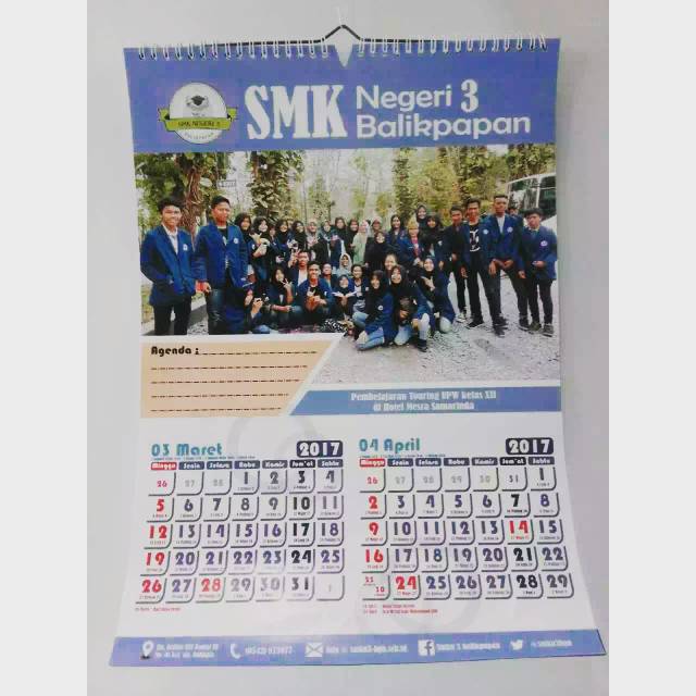 

Kalender gantung customA3