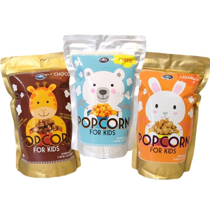 

Star Seller ABE FOOD POPCORN FOR KIDS - VANILLA Sehat