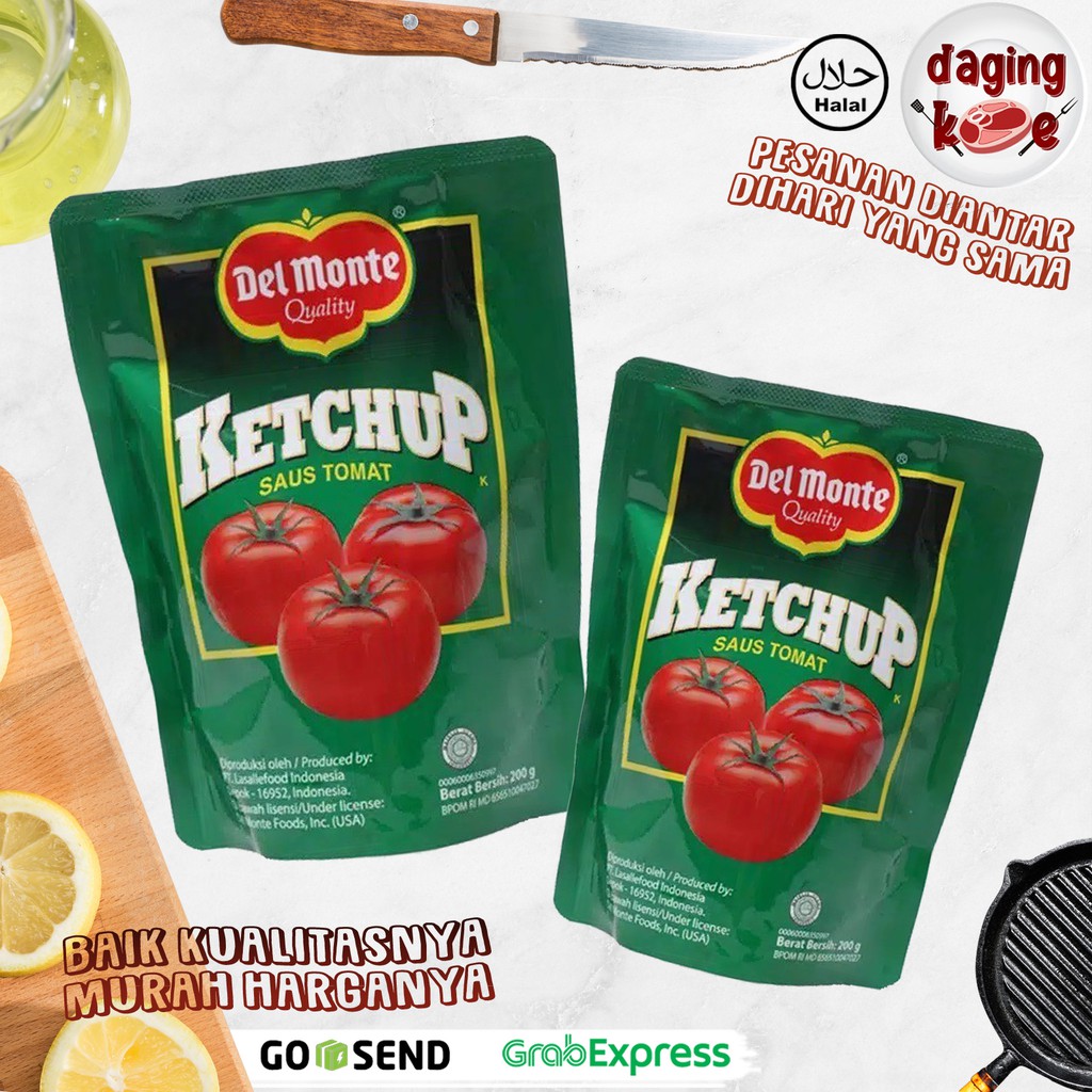 

SAUS TOMAT DELMONTE KEMASAN 1Kg DK025