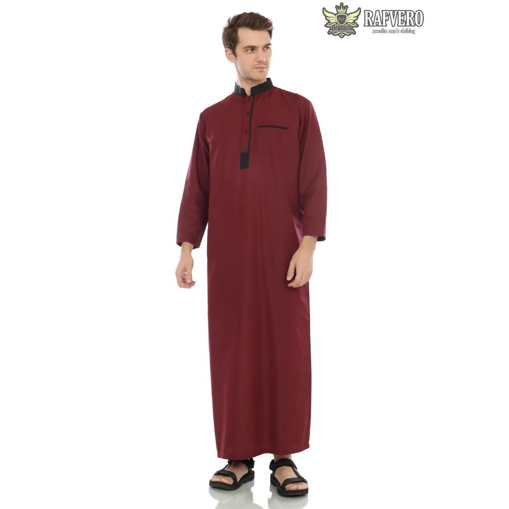 Jubah Al Azwan Original Pria Premium GAMIS Pria Bonus Tasbih Dan Peci